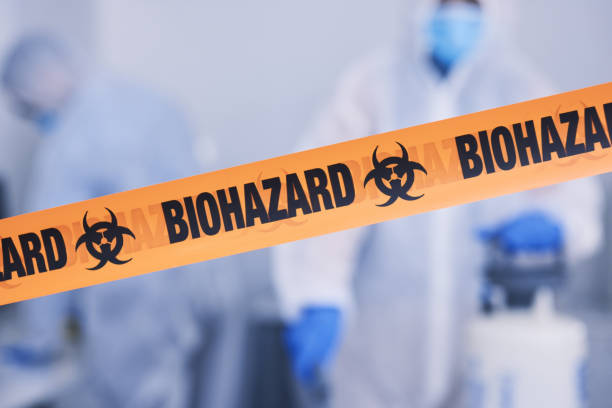 Professional Biohazard technician working in O'Neals, CA